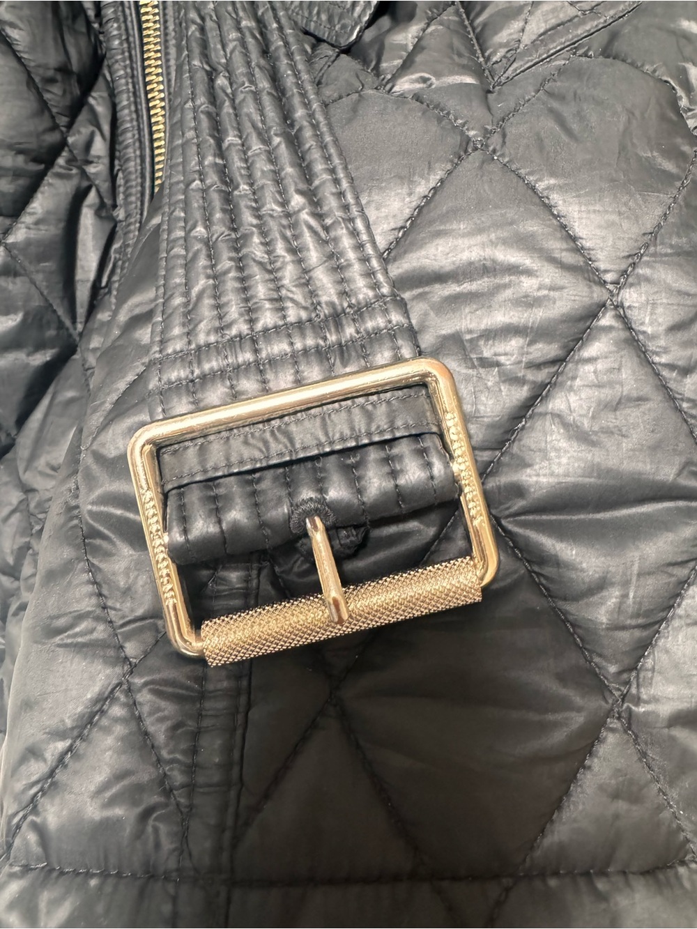 Burberry Quilted Trench Coat - Picture 8 of 10